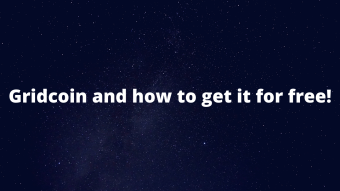 Gridcoin and how to get it for free!