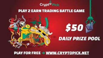 CryptoPick News: FREE Play 2 Earn Trading Battle Game