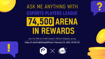 ProBit Hosts AMA for Esports Players League (ARENA)