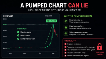 The Coin Pumped Hard — But Nobody Could Actually Sell