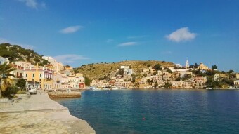 Today all day on Symi Island - My Actifit Report Card: April 4, 2025