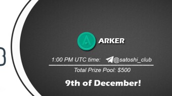 Join the AMA of Satoshi Club x Arker. Rewards: 500 USDT, December 9th.