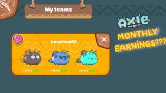 Axie Infinity Report - How Much Did I Earn The Past 30 Days?