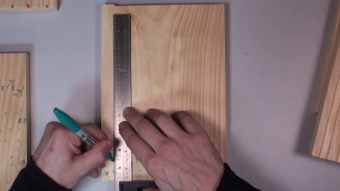 Building Bee Boards - Measurements and Marking