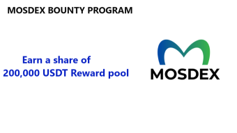 Have you joined the MOSDEX bounty program? 200,000 USDT to be won!