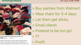 How Anon Makes Money Selling Used P@nties | 4chan stories