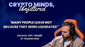 EXCAVO, TOP-1 Trader by TradingView: "Many people leave not because they were liquidated"