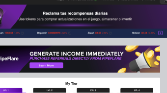 Pipeflare: small tips every day in ZEC (zcash)