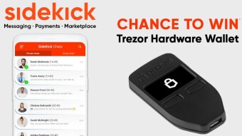 Giveaway – Sidekick App Trezor Hardware Wallet