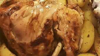 Daily meal #17 chicken with potatoes
