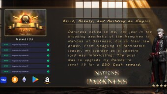 Blood, Beauty, and Building an Empire: My Vampire's Tale of Earning $30 in Crypto Playing Nations of Darkness