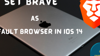 Now, You can set Brave as default browser on iOS 14