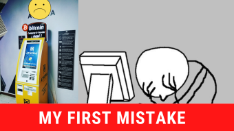 My first mistake making a withdrawal.
