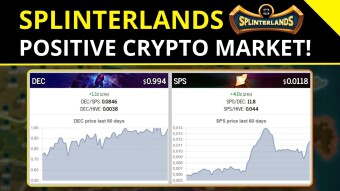 Splinterlands 🐉| Current Crypto Market Good for The Game?