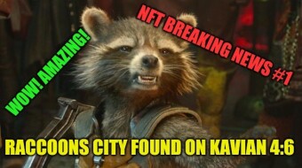 NFT Breaking News #1 - Raccoon Land discovered on Kavian, Machines of War unveiled, Litecoin and Strychnine