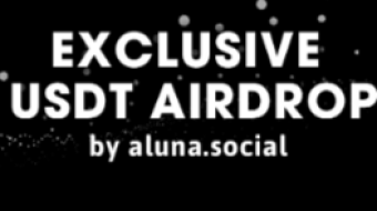 Receive free 2 USDT with Aluna Airdrop