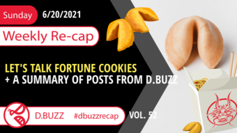Recap of this Week's Posts by D.Buzz Vol.52