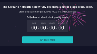 Cardano is now the most decentralised blockchain network in the world!