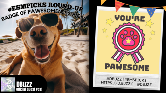 DBuzz Featured Badge of Pawesomeness Year 2 Volume 39 to Top 5 Article Writers
