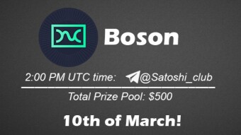Boson x Satoshi Club AMA Recap from 10th of March