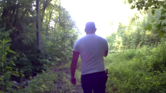 Walking through Wildcat Creek with @ryulincoln Part 2