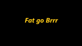 Fat go Brrr - The journey to a new self - Starting into a new life