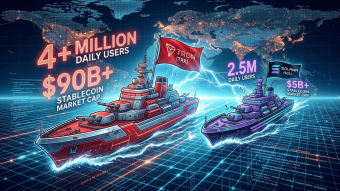 Tron Surpasses Solana in Daily Active Users: A Shift in the Low-Cost Stablecoin War?