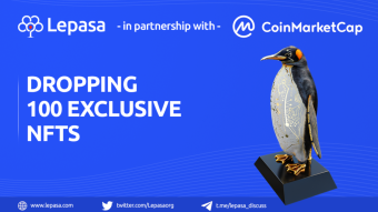 Lepasa Proudly Associates with CoinMarketCap for The Biggest NFT Campaign of 2021