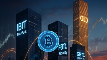 Bitcoin ETFs Break Into Top 100: IBIT Nears Gold ETF in AUM