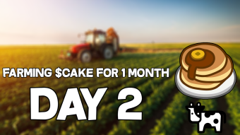 Farming PancakeSwap $CAKE for 1 month! (Day #2)