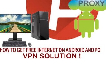 HOW TO GET FREE INTERNET ON ANDROID AND PC - VPN SOLUTION !