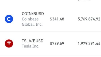 Buying Tokenised Shares on Binance!