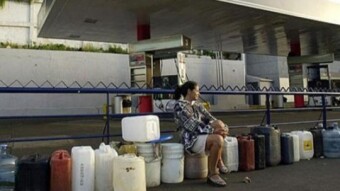 The country with the largest oil reserves, without gasoline