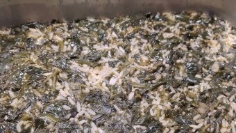 Foodbook #298 spinach and rice – Spanakorizo