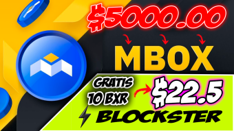 AIRDROP - WIN $22.5 BXR (BLOCKSTER AIRDROP) $5000 IN FREE MBOX AT BINANCE