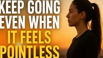🌅 Keep Going — Even When It Feels Pointless