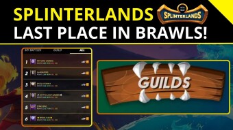 Splinterlands 🐉| Last Place in Guild Brawls!