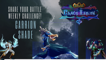 Splinterlands SHARE YOUR BATTLE Weekly Challenge! CARRION SHADE