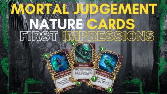 Mortal Judgment Nature Cards, First Impressions.