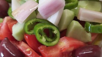 Foodbook #1126 special Greek salad