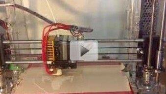 3D printing the starship miniature