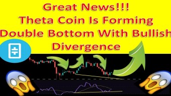 Great News!!! Theta Coin Is Forming Double Bottom With Bullish Divergence