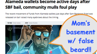 Funniest crypto tonight
