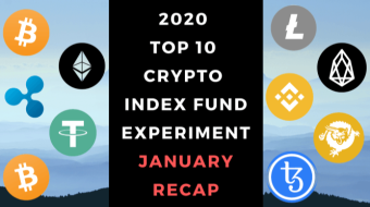 EXPERIMENT - Tracking Top 10 Cryptocurrencies of 2020 - Month One - UP 55%