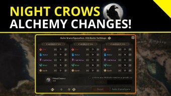 Night Crows 🌒| Changes in Alchemy and New Events!