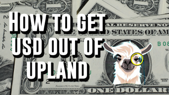 From UPX to Dollars: How to fiat out in NFT game Upland