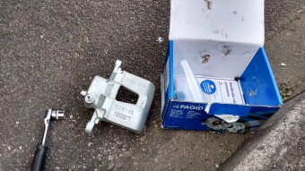 2004 Daewoo Lacetti Brake Caliper Overhaul