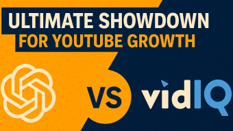 The AI Showdown for Crypto Creators: ChatGPT vs vidIQ — Which Tool Actually Grows Your YouTube Faster?