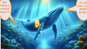Mr. 100 is a CENTRAL BANK BUYING BITCOIN!   GAME OVER AH HA HA HA HA HA