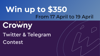 Crowny Twitter & Telegram Contest